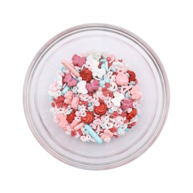 Sprinkles of sugar heart to heart 60g PME