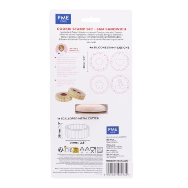 Size and imprimi Valentine's Day 6 pieces PME