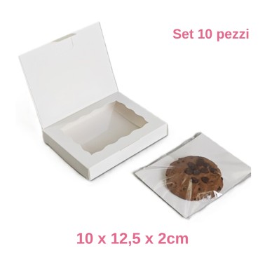 Set 10 Biscuit Pohlednice Boxes 10 x 12,5 x 2 cm