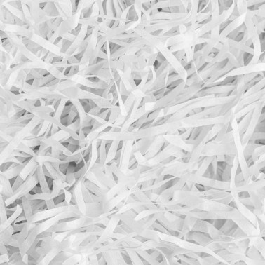 Chips en papier blanc 30g adaptés au contact de la nourriture