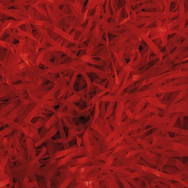 Red paper chips 30g suitable for contact with food