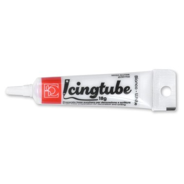 Glacier blanc icingtube à écrire et décorer 18g