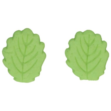Feuilles dans la pâte à sucre 12 pièces Funcakes