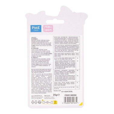Sprinkle Charms Pastel Flats 25g PME