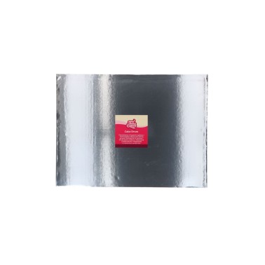 Rechteckige Silber mit Kuchenbrett 40x30 cm Dicke 2 cm 