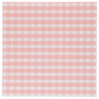 50 Blatt-Pergamentpapier 25 x 25 cm Rosa Quadrate für Bento-Kuchen