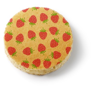 Überträgt Erdbeeren für kurze Teig- und Schwammkuchen 30x40 cm Modecor 12 Stück