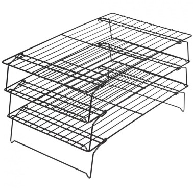 Grille de refroidissement antiadhésif de 3 étages Wilton