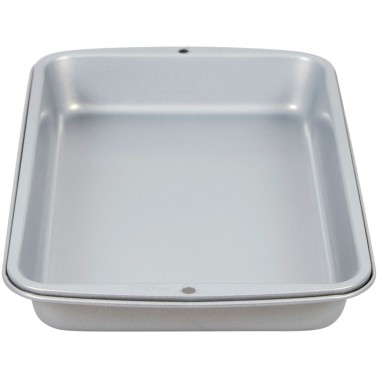 Rectangular baking sheet for Brownies 27.5 x 17.5 cm Wilton