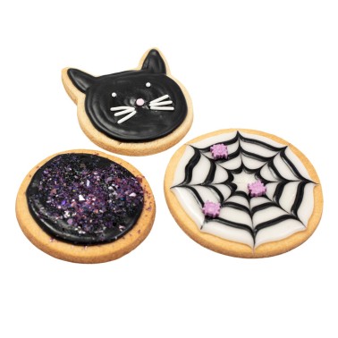 Black biscuit icing 120g PME 