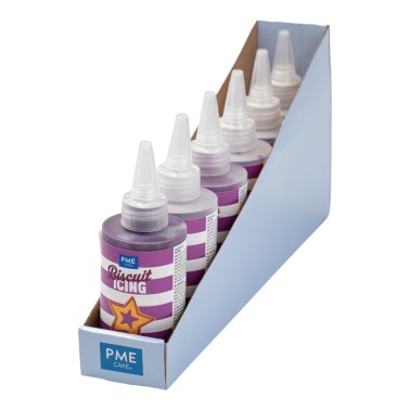 Glazura pro fialové 120g sušenky PME 