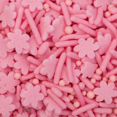 Posypeme mix - světle růžová 76g PME
