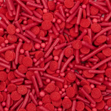 Sprinkle mix - red 76g PME