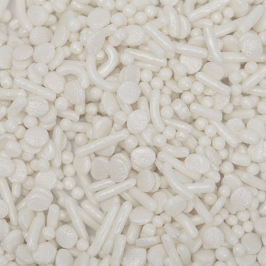 Sprinkle mix - white pearly 76g PME