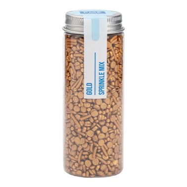 Sprinkle mix - 76g gold PME