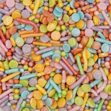 Sprinkle Mix - Rainbow pastel 76g PME