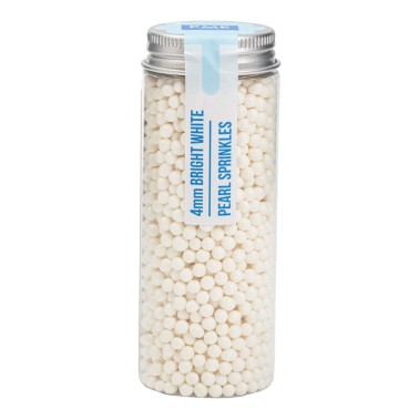 Pearl posypeme - bílé perly 4 mm 74g PME