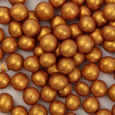 Saupoudrer - 6 mm 60g de perles d'or PME