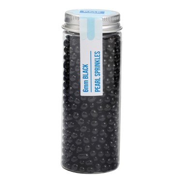 Pearl posype - černé perly 6 mm 60g PME