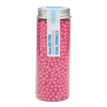 Pearl sprinkle - perle rosa acceso 4 mm 74g PME