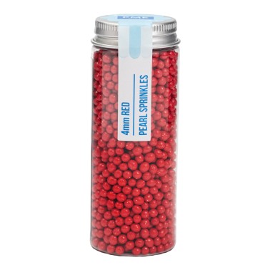 Pearl posypeme - červené perly 4 mm 74g PME
