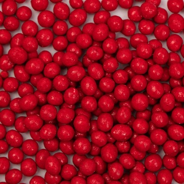 Pearl posypeme - červené perly 4 mm 74g PME