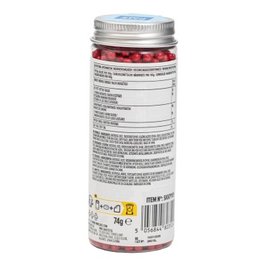 Saupoudrer - Perles rouges 4 mm 74g PME