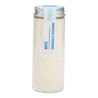 Petites perles blanches 86g centaines et milliers PME