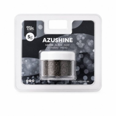 EDIBLE GLATTERED POWDER BLACK AZUSHINE 5G
