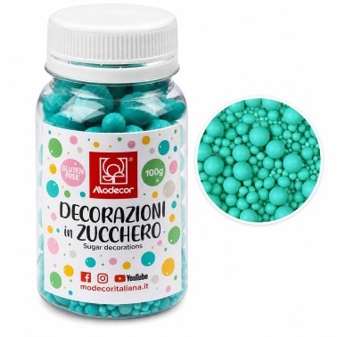 Blaue weiche Zuckermischung 100g Modecor