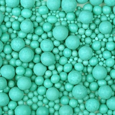 Mix perle di zucchero soffici azzurre 100g Modecor