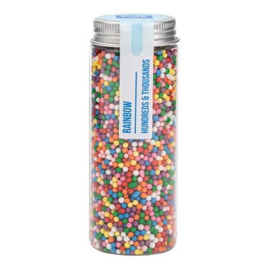 Small Rainbow Beads 86g Hundreds & Thousands PME