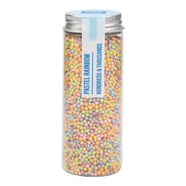 Perline piccole arcobaleno pastello 86g Hundreds & Thousands PME