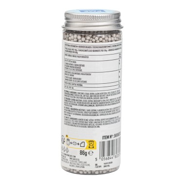 86g Hunderte und tausend Silber Silberperlen PME