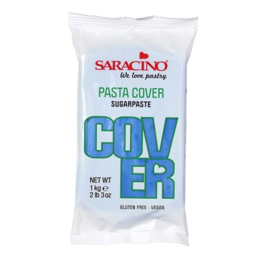 Sugar paste Blue cover Saracino 1 kg.