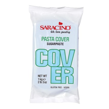 Pasta di zucchero COVER CELESTE BABY Saracino 1 kg.