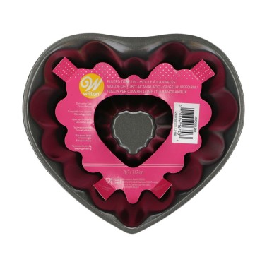 Heart shaped donut 20 x 7.5 cm Wilton