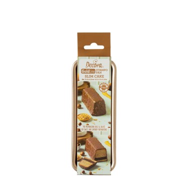 Slimcake Mold Rose Gold Line 21 x 8 x 5.8 cm Decora