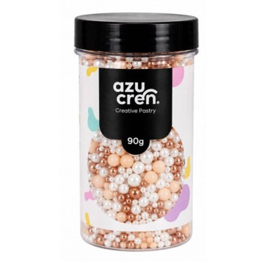 Rose Gold Mix 90g Zuckerperlen
