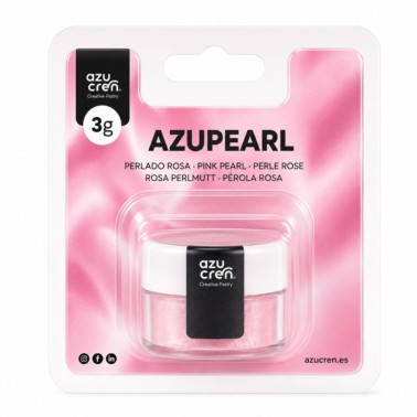 Colorante in polvere ROSA perlato Azupearl 3g