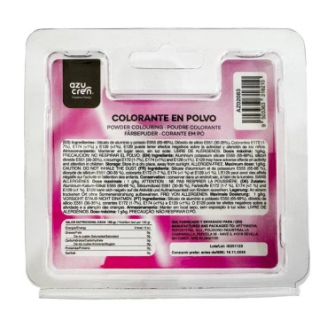 Colorante in polvere ROSA perlato Azupearl 3g