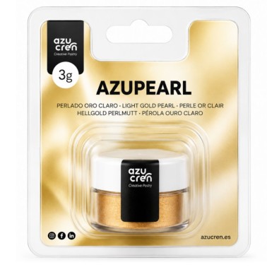 Světle zlatý pěšec zbarvení azupearl 3g