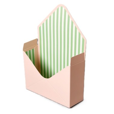 Dessert box Pink and green mailbox 23 x 35 x 8cm