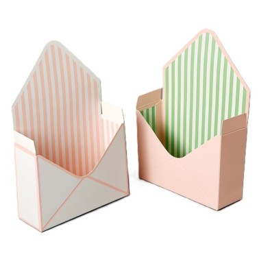 Dessert box Pink and green mailbox 23 x 35 x 8cm