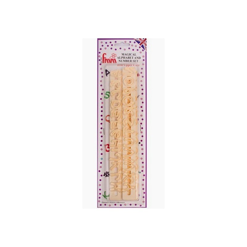 FMM Alphabet tappits Magical Upper - FMM sugarcraft in vendita su Sugarmania.it