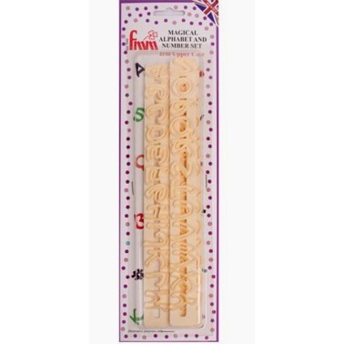 FMM Alphabet tappits Magical Upper - FMM sugarcraft in vendita su Sugarmania.it