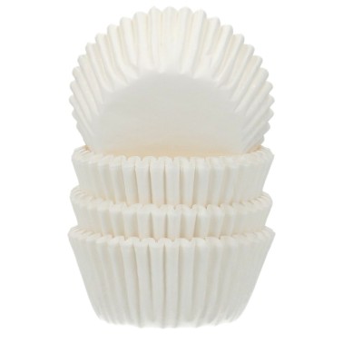 Mini white pirottini 100 pcs funcakes