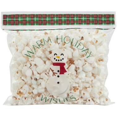 Bags for reclictable sweets snowman 18.5 x 18.5 cm 20 pcs Wilton