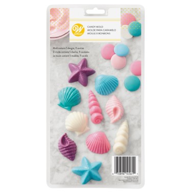 Mold shells for chocolate and candy melts 11 cavity Wilton