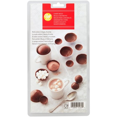 Stampo Sfera 3D choco bomb per cioccolato Wilton